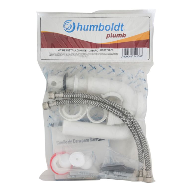 Kit de Accesorios de Baño 1/2"