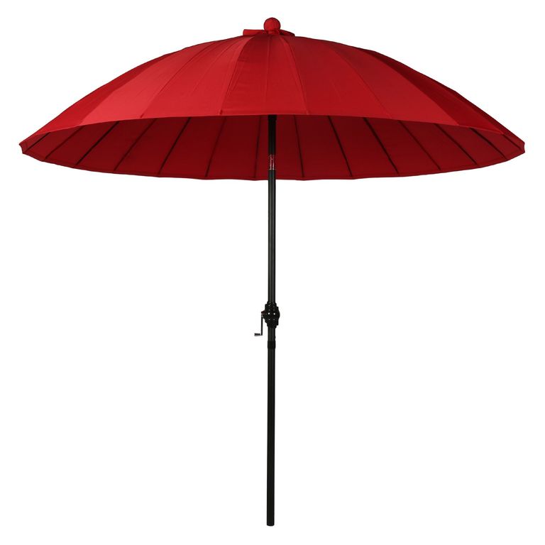 Sombrilla para Terraza Shangai Roja 2.7m - No incluye base
