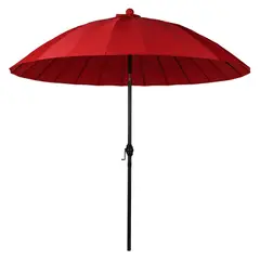 JUST HOME COLLECTION - Sombrilla para Terraza Shangai Roja 2.7m - No incluye base