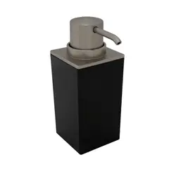 IDESIGN - Dispensador de Jabón Clarity Negro