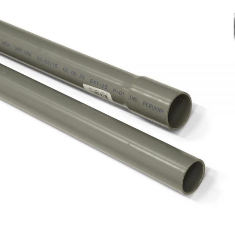 Tubo SAP PVC 1/2" Eléctrico Plástica