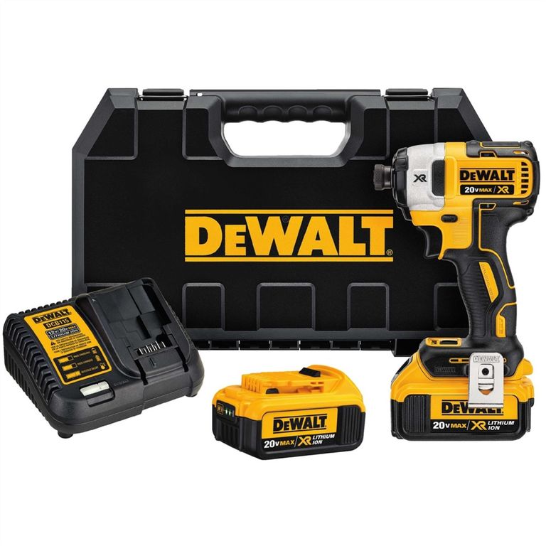 Atornillador de Impacto Brushless Inalámbrico 1/4" 20V DCF887M2 Dewalt