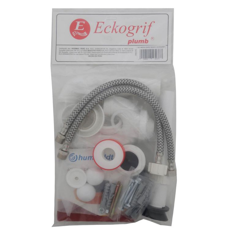 Kit de Accesorios 1/2 Baño Básico