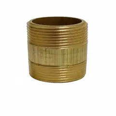 BRONZOTEK - Niple de Bronce de 1" x 1 1/2"