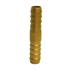 BRONZOTEK - Unión Manguera de Bronce de 1/4"