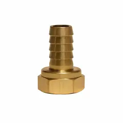 BRONZOTEK - Tuerca Espigada de Bronce de 1/4 NPS X 3/8 HEM