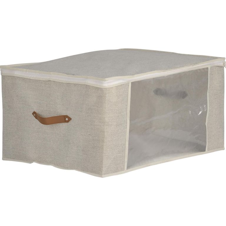 Caja Organizadora de Tela con Cierre 60x45x30cm
