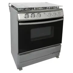 RECCO - Cocina a Gas 5 Hornillas Hesse Inox