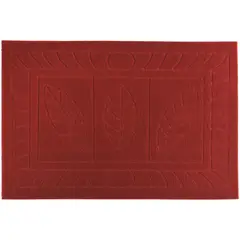 CASA BONITA - Alfombra Texture Hoja Roja 38x57cm