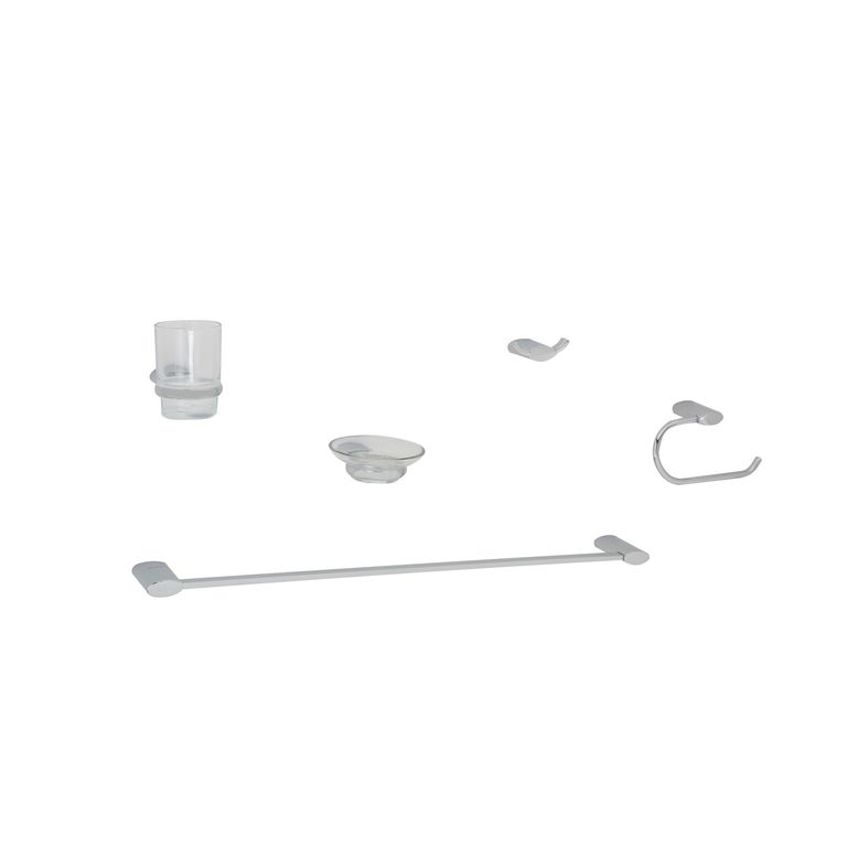Set de accesorios para baño 5 piezas Oval