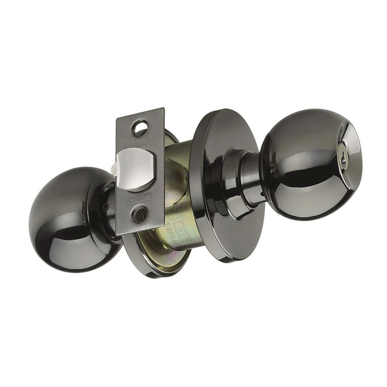 Cerradura de Pomo Dormitorio Bronce Quemado