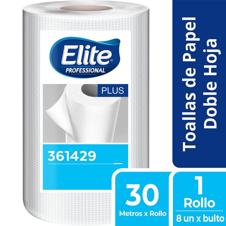 Papel Toalla Plus Doble Hoja 30M
