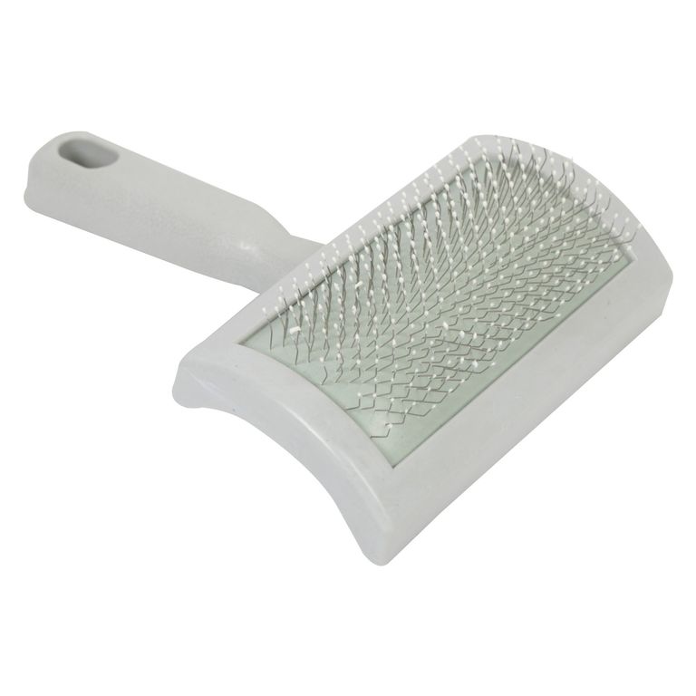 Cepillo Universal Mediano para Perro de Plástico Gris
