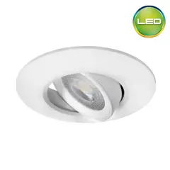 LIGHTECH - Spot Led Dirigible 7W 10.5Cm Redondo Blanco Luz Blanca