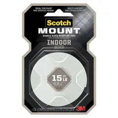 3M - Cinta Doble Contacto Scotch-Mount? para Interiores 12 mm x 2.07 m