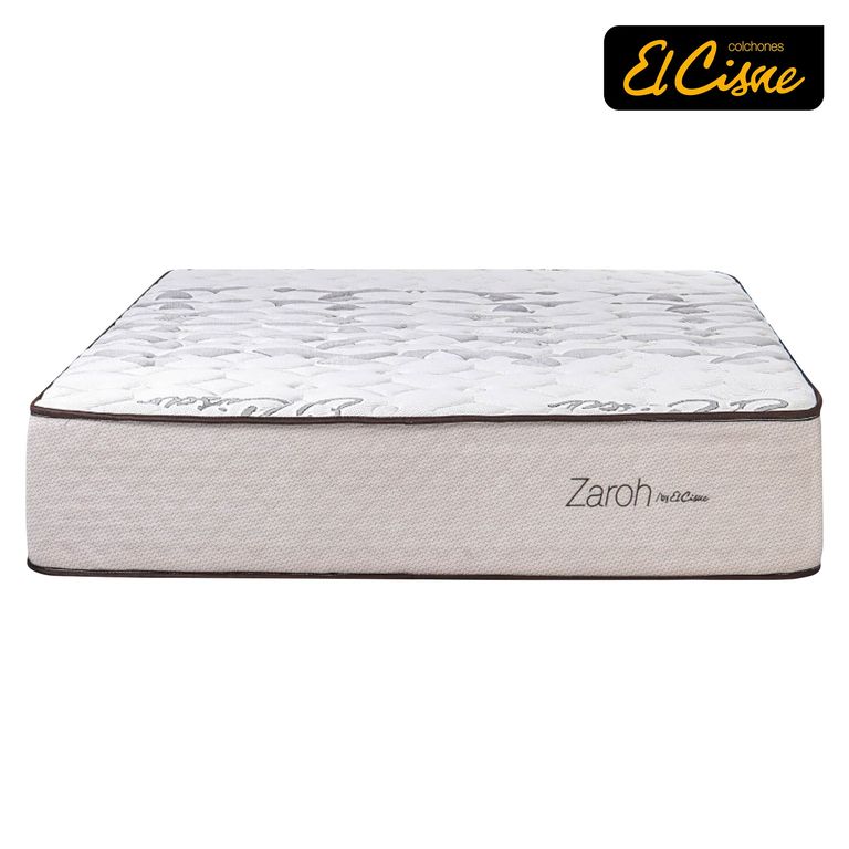 Colchón El Cisne Zaroh Queen + 2 Almohadas + Protector