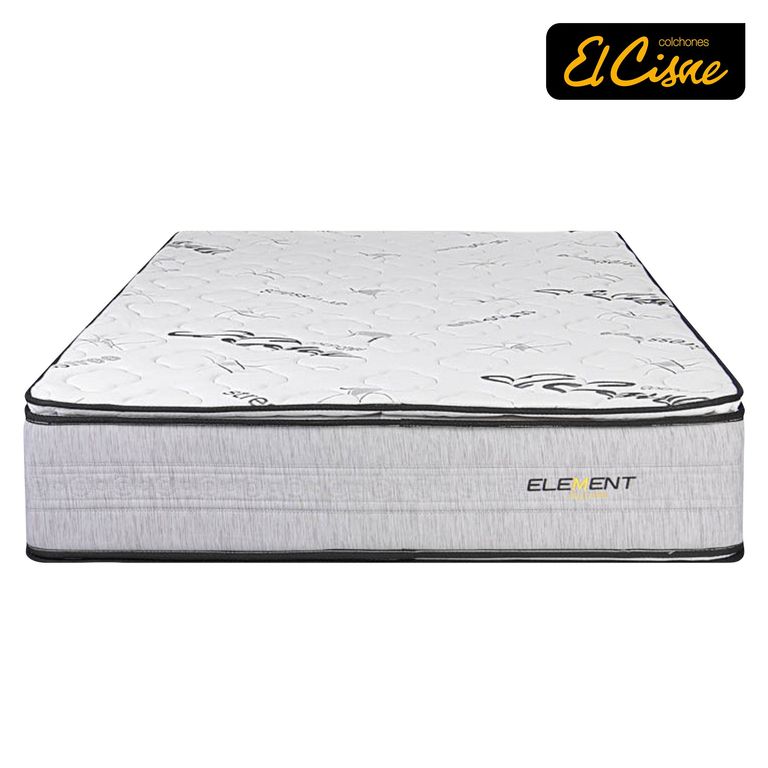 Colchón El Cisne Element 1.5 Plazas + Almohada + Protector