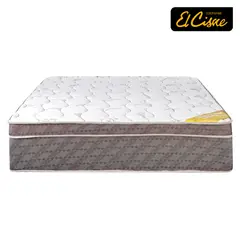 EL CISNE - Colchón Kayseri 1.5 Plazas + Almohada + Protector