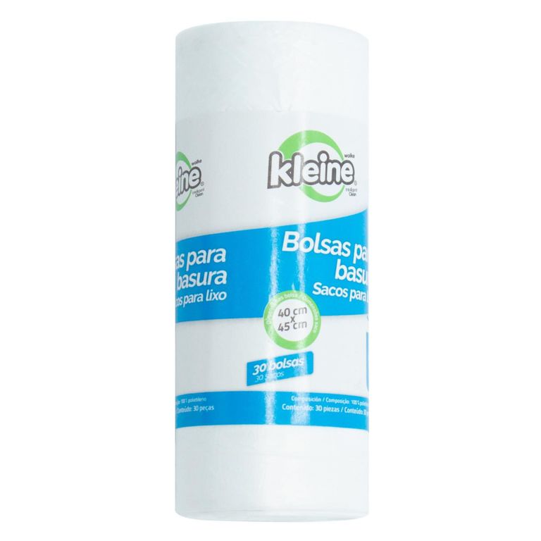 Bolsa para Basura Blanca 10 Litros 30und