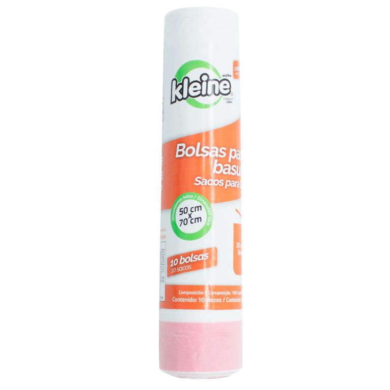 Bolsa para Basura Blanca 30 Litros 10und