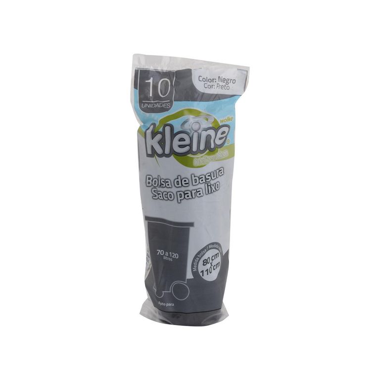 Bolsa para Basura Negra 120 Litros 10und