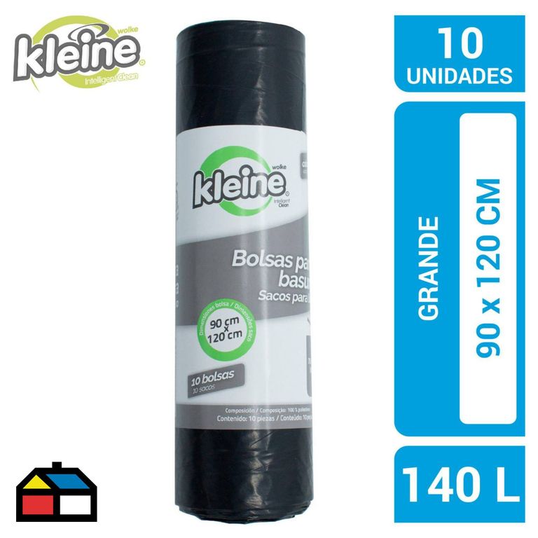 Bolsa para Basura 140 Litros pack 10und