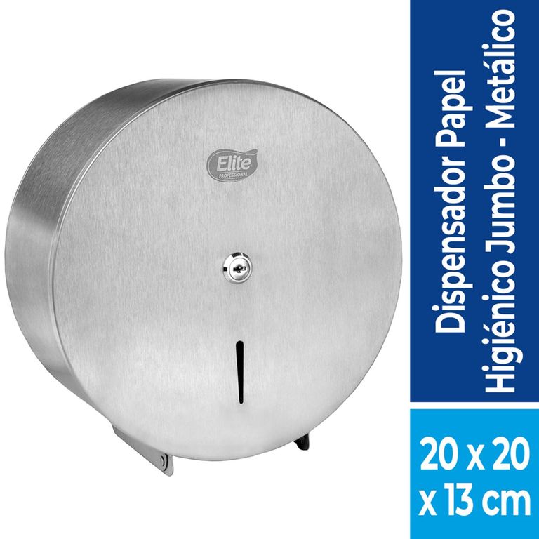Dispensador de Papel Higiénico Inoxidable Elite