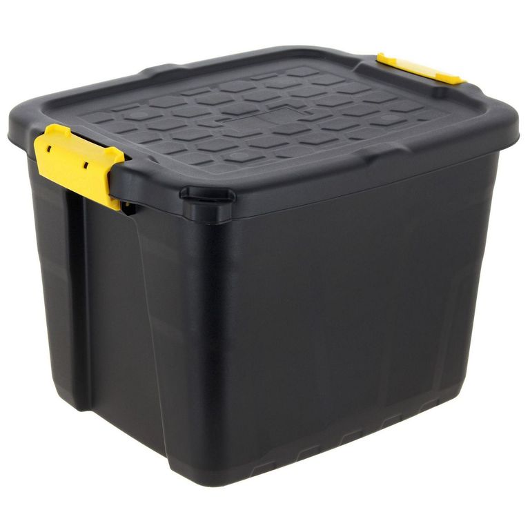 Caja Organizadora Heavy Duty 42L Negro