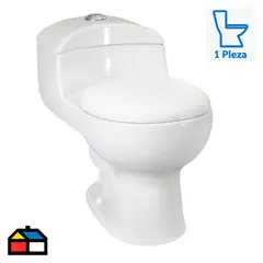 TREBOL - WC Inodoro One Piece Balanz Blanco