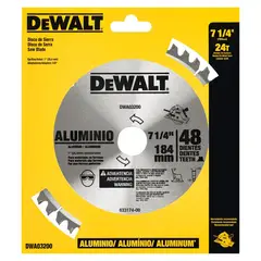 DEWALT - Disco Sierra de 7 1/4'' de 48 Dientes
