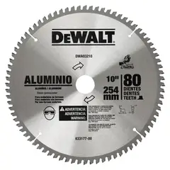 DEWALT - Disco Sierra de 10'' de 80 Dientes