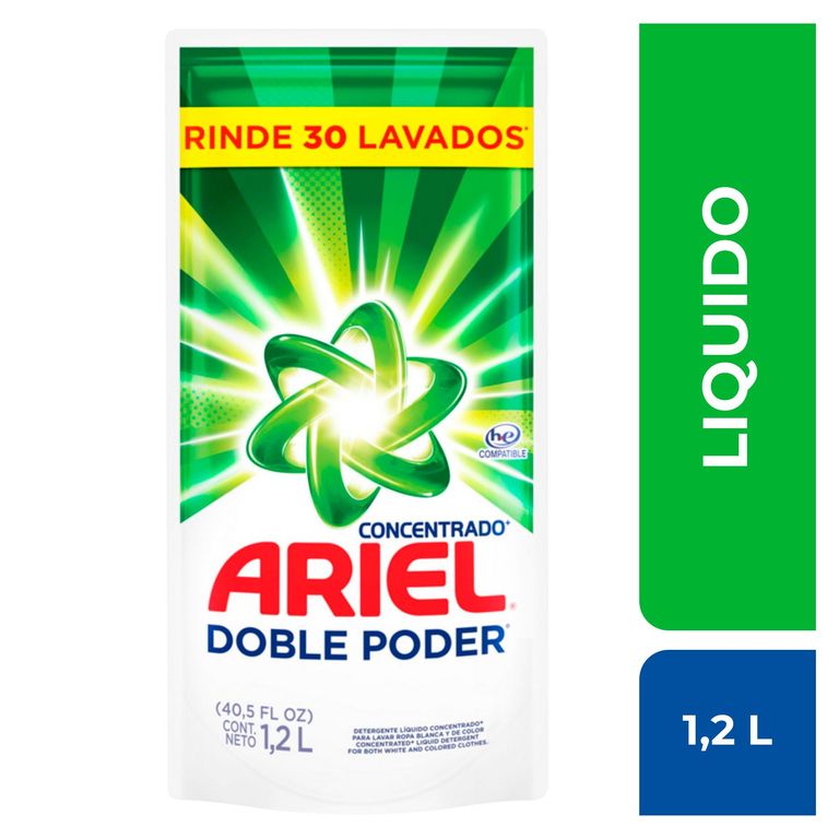 Detergente Líquido Ariel Pro Cuidado 1.2L