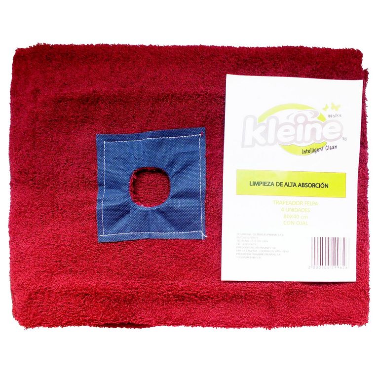 Trapeador Felpa 70X40Cm X3 Unid