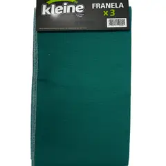 KLEINE WOLKE - Franela Colores 35x70cm 3 Unidades