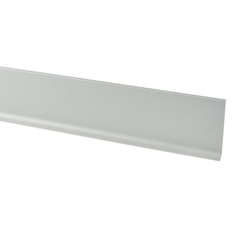 Zócalo Simple de Aluminio Mate 240x7cm