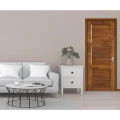 ARES - Puerta Principal Lux Madera Nativa 85 x 207