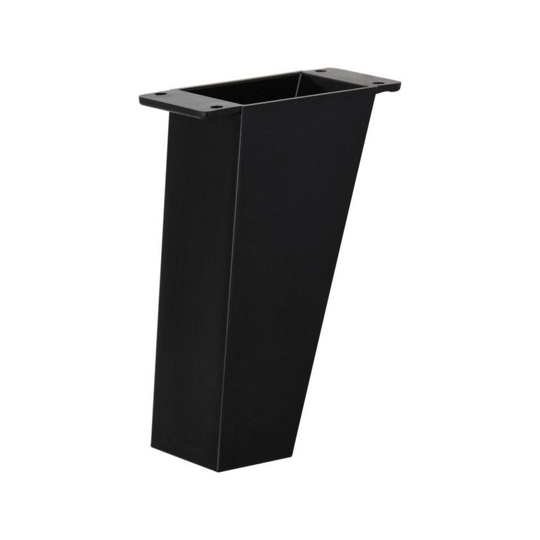 Patas para Muebles inclinada ABS 120 mm Negro
