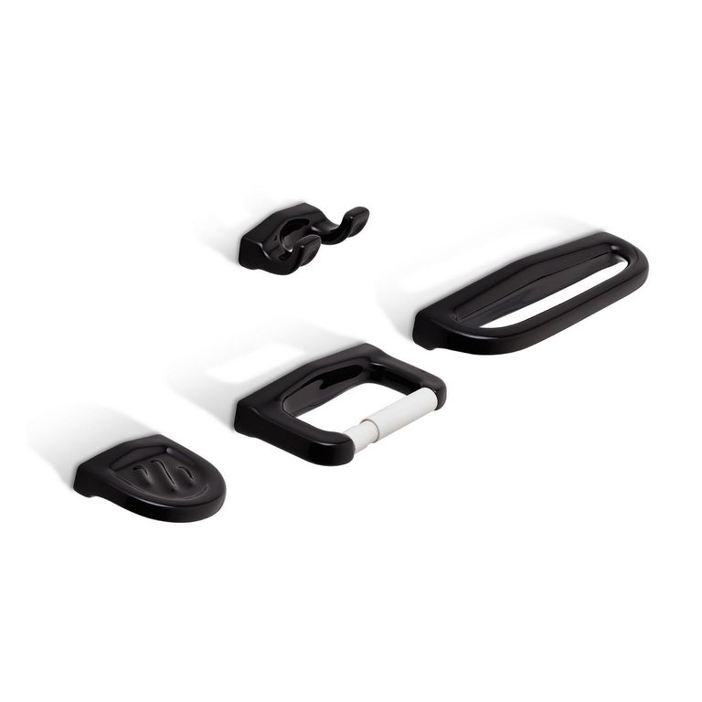 Accesorios para Baños Astro Porcelana Negro Set 4 Und