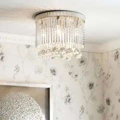 JUST HOME COLLECTION - Lámpara de Techo Split 5L E14 Gris