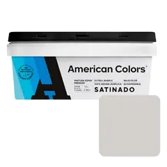 AMERICAN COLORS - VP AMERICAN SATI GRIS CLAS 4LT
