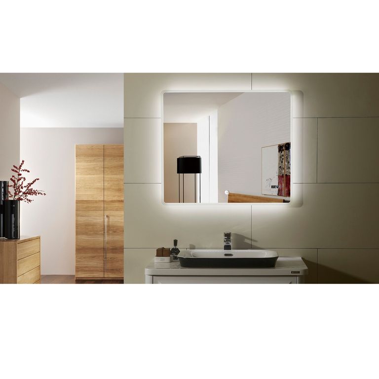 Espejo LED de Baño Rectangular Los Ángeles 100x80cm