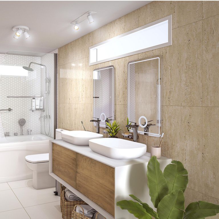 Espejo LED de Baño Rectangular Milano 120x70cm