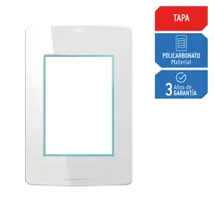 SILIGHT - Placa Ciega Blanco