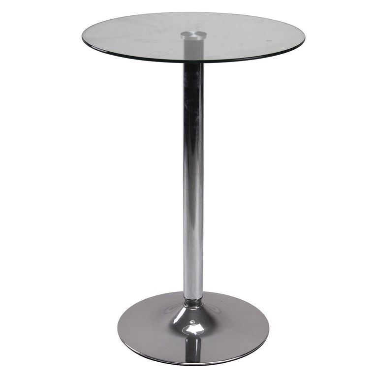 Mesa Bar Vidrio Clásica
