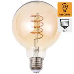DAIRU - Foco LED Vintage Especial 4W E27 Luz Amarilla