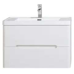 SENSI DACQUA - Mueble de Baño Vanitorio River Blanco 80x48x50cm
