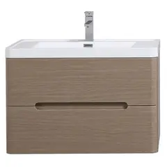 SENSI DACQUA - Mueble de Baño Vanitorio River Taupe 80x48x50cm
