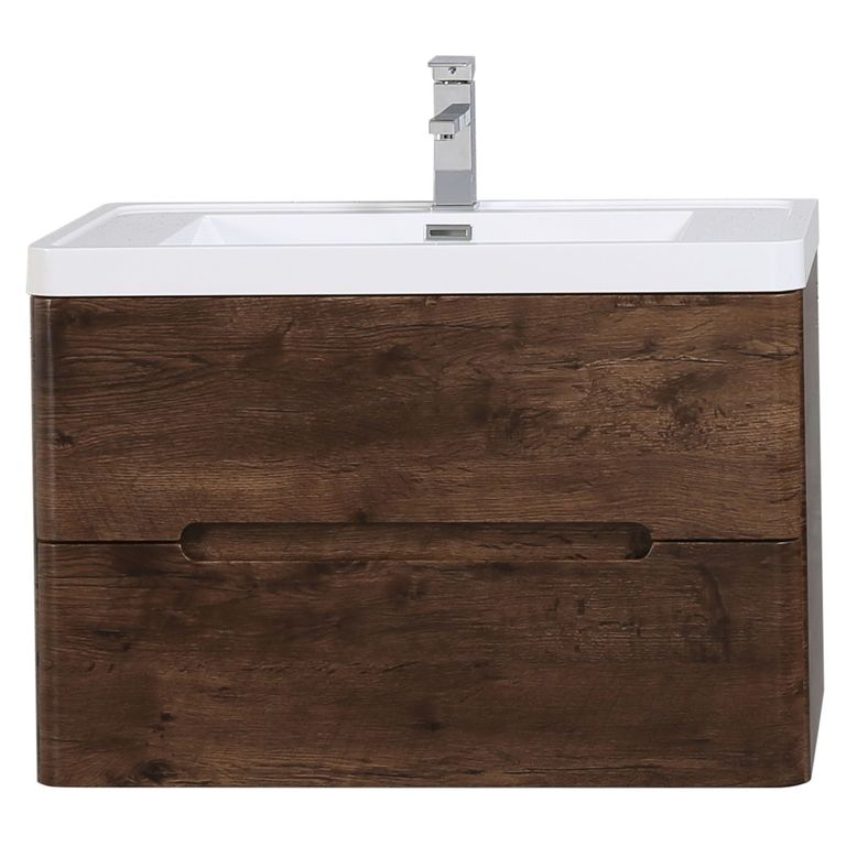 Mueble de Baño Vanitorio River Chocolate 80x48x50cm