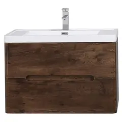 SENSI DACQUA - Mueble de Baño Vanitorio River Chocolate 80x48x50cm