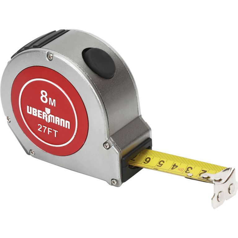Huincha 8 metros Ubermann